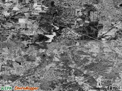 Zip code 27282 satellite photo by USGS