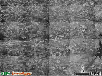 Zip code 27312 satellite photo by USGS