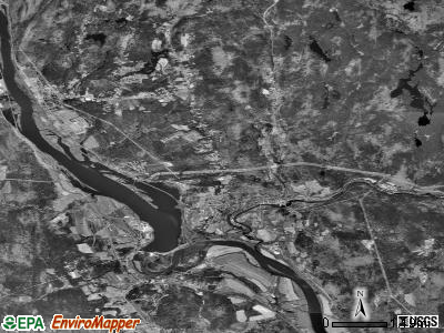 Zip code 03451 satellite photo by USGS