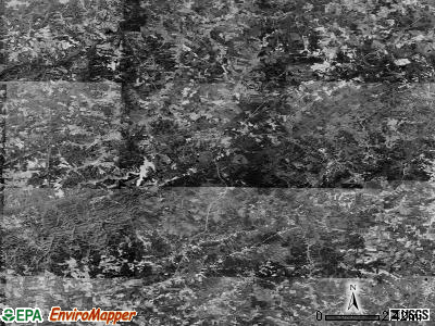 Zip code 27379 satellite photo by USGS