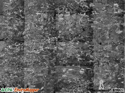 Zip code 27501 satellite photo by USGS