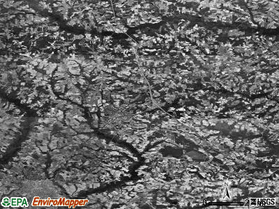 Zip code 27504 satellite photo by USGS