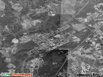 Zip code 27509 satellite photo by USGS