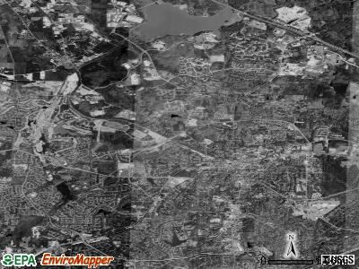Zip code 27513 satellite photo by USGS