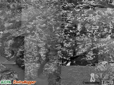Zip code 27522 satellite photo by USGS