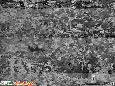 Zip code 27529 satellite photo by USGS