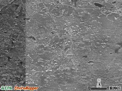 Zip code 03458 satellite photo by USGS