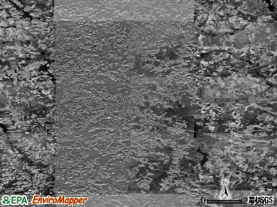 Zip code 27597 satellite photo by USGS