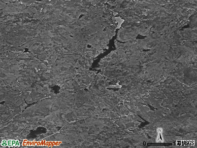 Zip code 03464 satellite photo by USGS