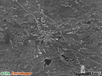 Zip code 03465 satellite photo by USGS