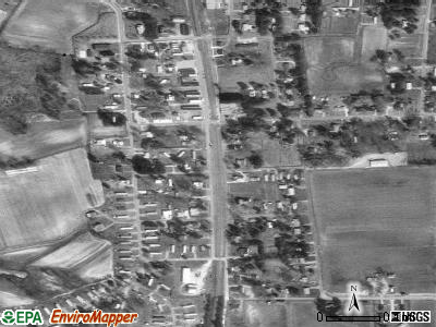 Zip code 27813 satellite photo by USGS