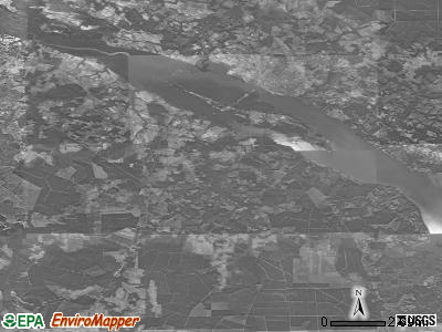 Zip code 27817 satellite photo by USGS