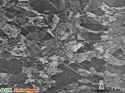 Zip code 27819 satellite photo by USGS