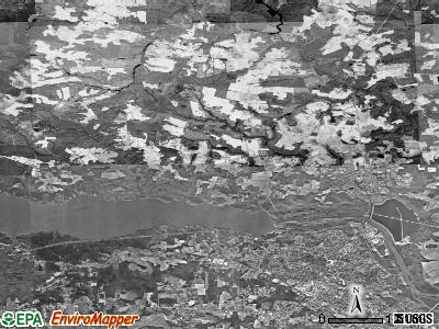 Zip code 27832 satellite photo by USGS