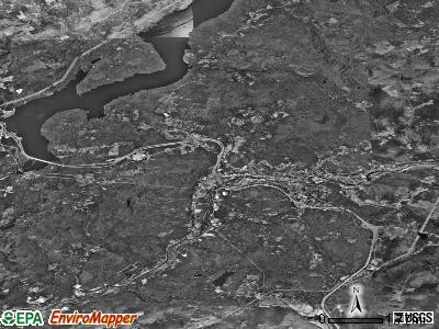 Zip code 03561 satellite photo by USGS