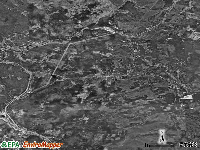 Zip code 03574 satellite photo by USGS