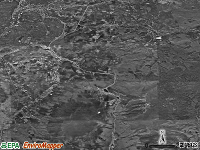Zip code 03580 satellite photo by USGS