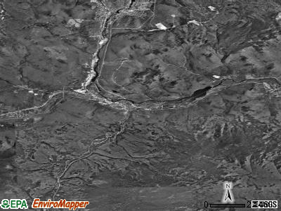 Zip code 03581 satellite photo by USGS