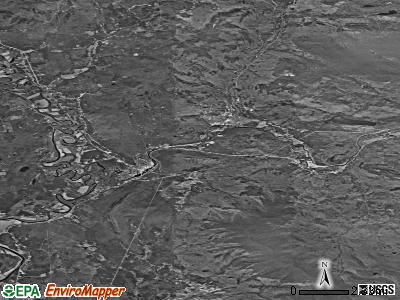 Zip code 03582 satellite photo by USGS