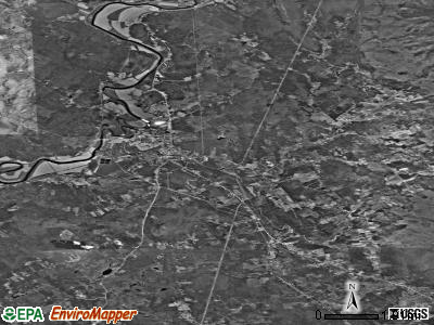 Zip code 03584 satellite photo by USGS