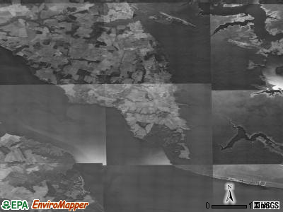 Zip code 27974 satellite photo by USGS