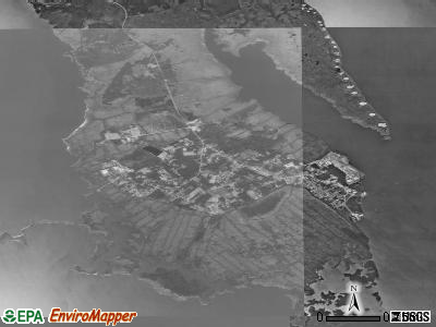 Zip code 27981 satellite photo by USGS