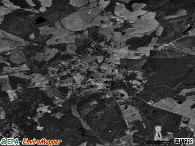 Zip code 28007 satellite photo by USGS