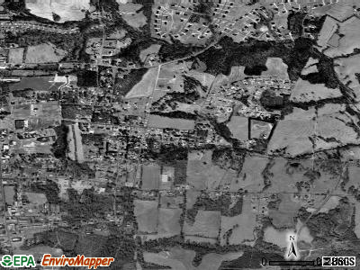 Zip code 28017 satellite photo by USGS