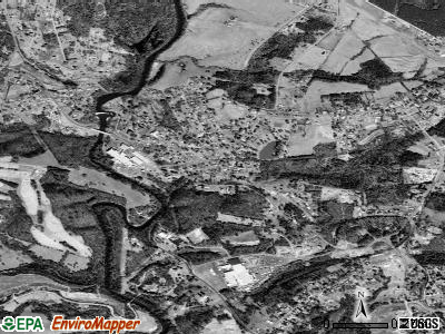 Zip code 28019 satellite photo by USGS