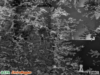 Zip code 28037 satellite photo by USGS