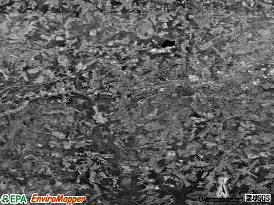 Zip code 28052 satellite photo by USGS