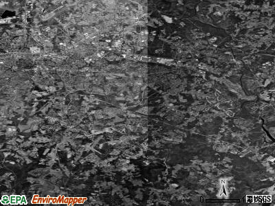Zip code 28056 satellite photo by USGS