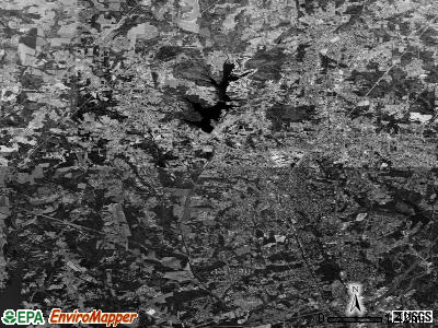 Zip code 28081 satellite photo by USGS
