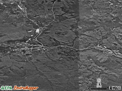 Zip code 03595 satellite photo by USGS