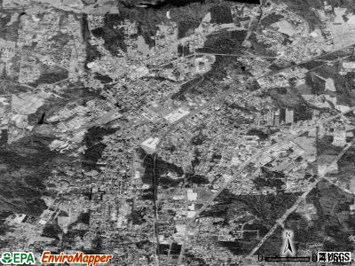 Zip code 28088 satellite photo by USGS