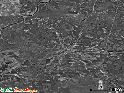 Zip code 03598 satellite photo by USGS