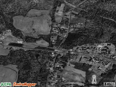 Zip code 28109 satellite photo by USGS