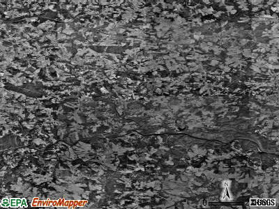 Zip code 28114 satellite photo by USGS
