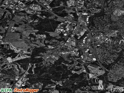 Zip code 28134 satellite photo by USGS