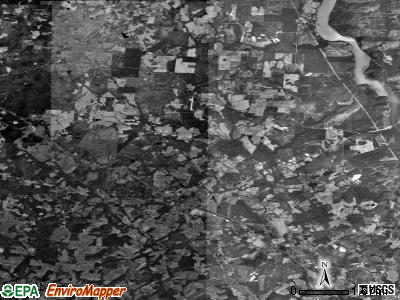 Zip code 28137 satellite photo by USGS