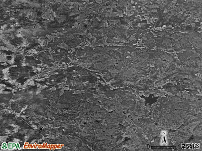 Zip code 03602 satellite photo by USGS