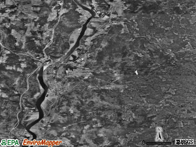 Zip code 03603 satellite photo by USGS