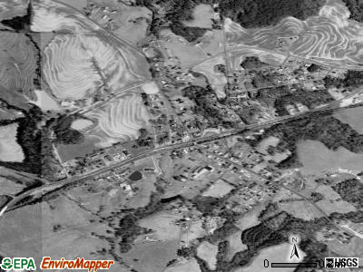 Zip code 28169 satellite photo by USGS