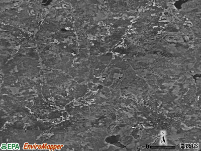 Zip code 03605 satellite photo by USGS