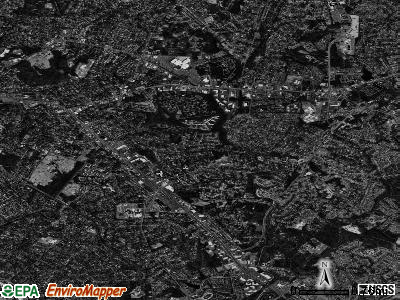 Zip code 28212 satellite photo by USGS