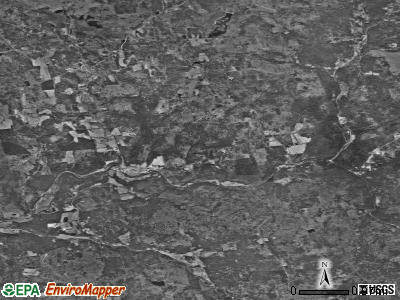 Zip code 03607 satellite photo by USGS