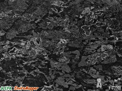 Zip code 28277 satellite photo by USGS