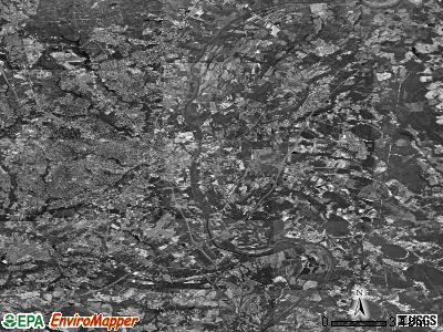 Zip code 28301 satellite photo by USGS