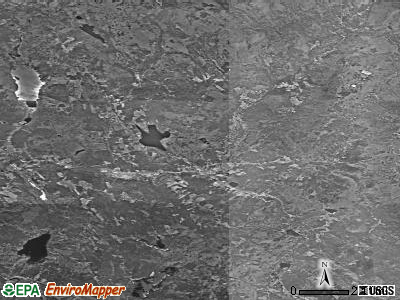 Zip code 03741 satellite photo by USGS