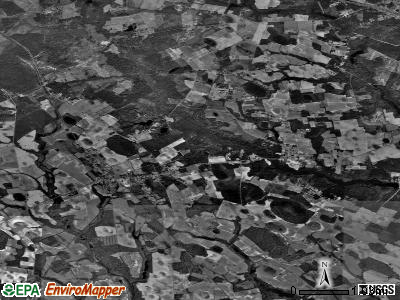 Zip code 28343 satellite photo by USGS